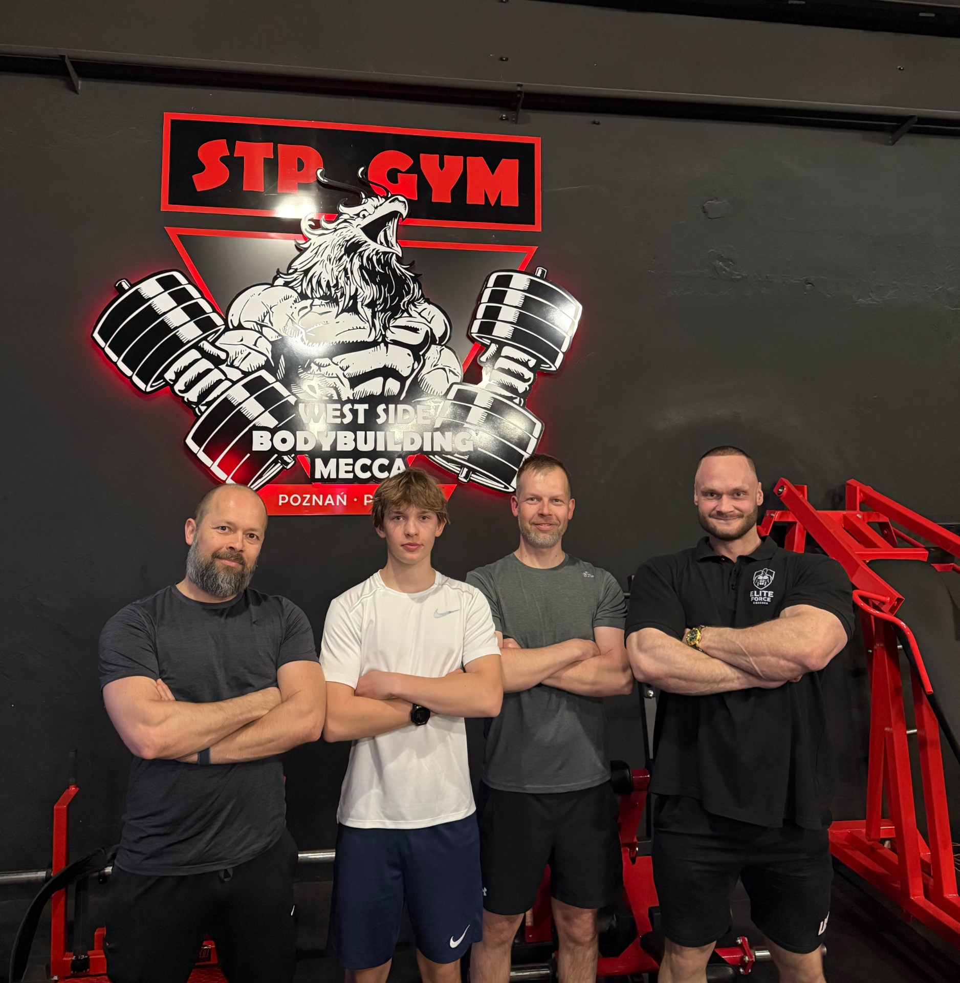 Trening w STP Gym Baranowo z podopiecznymi